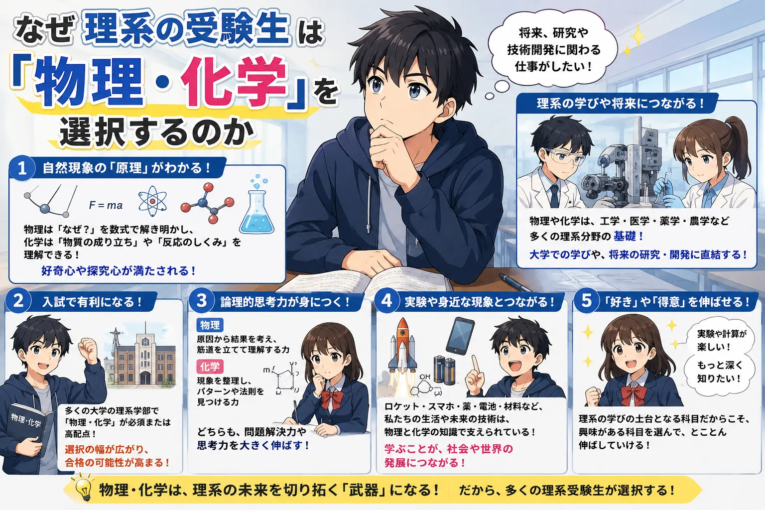 理系の選択③